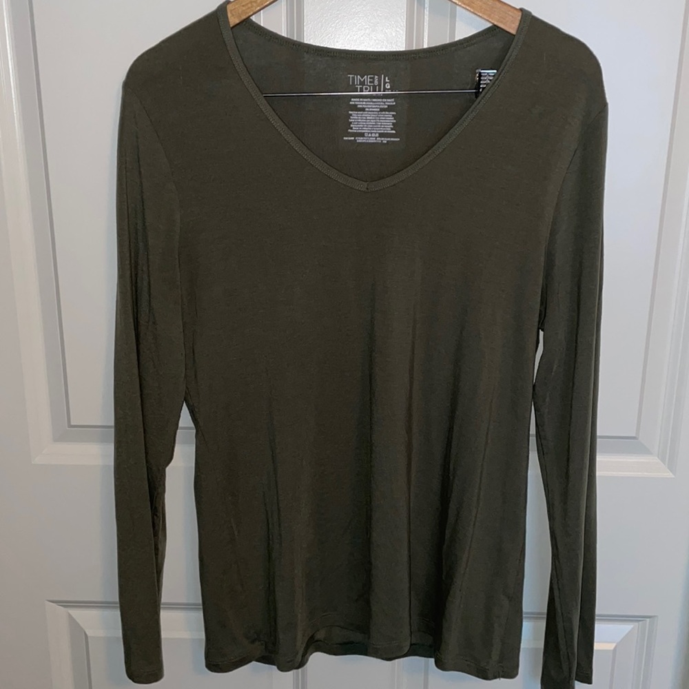 Time & Tru l/s tee.